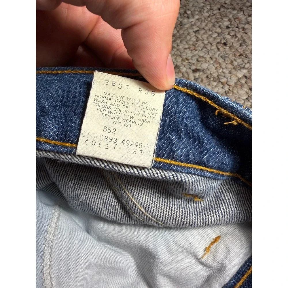 Vintage Levi's 517 Orange Tab Bootcut Jeans Made in USA